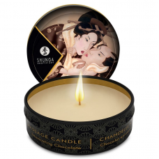 SHUNGA - MINI CARESS BY CANDELIGHT VELA DE MASSAGEM DE CHOCOLATE 30 ML