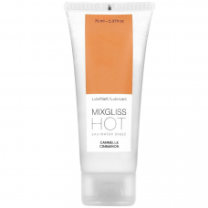 MIXGLISS - LUBRIFICANTE EFEITO CALOR SABOR CANELA 70ML