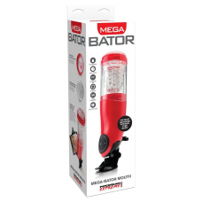 EXTREME TOYZ - PDX MEGA BATOR USB MASTURBADOR MASCULINO BOCA VERMELHO