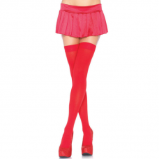 LEG AVENUE - MEIAS NYLON VERMELHO