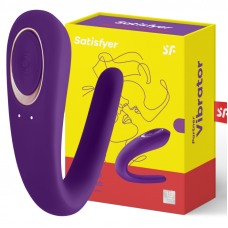 SATISFYER - VIBRADOR DE BRINQUEDO DO PARCEIRO ESTIMULANDO AMBOS OS PARCEIROS