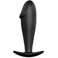 PRETTY LOVE - PLUG ANAL FORMA DE PÊNIS DE SILICONE PRETO