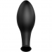 PRETTY LOVE - PLUG ANAL NCORA FORMA SILICONE 12 MODOS DE VIBRAO PRETO