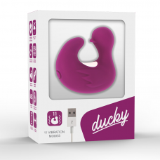 COVERME - DEDAL DE PATO ESTIMULANTE DE SILICONE RECARREGÁVEL DUCKYMANIA