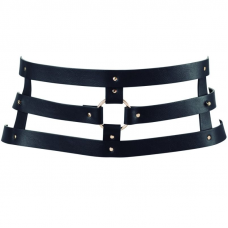 BIJOUX - INDISCRETS MAZE BELT COM ALA - PRETO