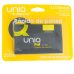 UNIQ - PULL SEM LÁTEX PRESERVATIVOS COM TIRAS 3 UNIDADES