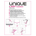 UNIQ - LADY CONDOM PRESERVATIVOS FEMININOS SEM LÁTEX COM CINTA LIGA 3 UNIDADES