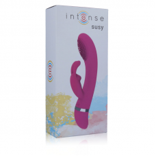 INTENSE - VIBRADOR OSCILANTE SUSY COELHO DE SILICONE ROSA