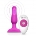 B-VIBE - NOVICE CONTROLE REMOTO PLUG ANAL FÚCSIA