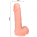 BAILE - VIBRAO E ROTAO DILDO DONG REALISTA 20 CM