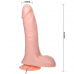 BAILE - DILDO REALISTA INFLÁVEL COM VENTOSA 15 CM