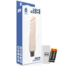 LOVECLONE - VIBRADOR AUTO LUBRIFICANTE JANSEN 26CM