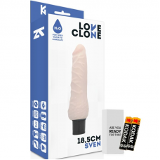 LOVECLONE - VIBRADOR AUTO LUBRIFICANTE SVEN 18,5CM