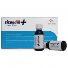 500 COSMETICS - SIZEGAIN PLUS INSTANT SHOT MALE ENERGIZER 5 UNITS