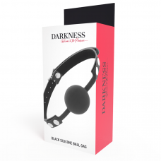 DARKNESS - MORDAA DE SILICONE PRETA