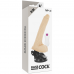 BASECOCK - VIBRADOR DE CONTROLE REMOTO NATURAL REALISTA 19 CM