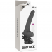 BASECOCK - VIBRADOR DE CONTROLE REMOTO REALISTA PRETO 19 CM