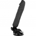 BASECOCK - VIBRADOR  DE CONTROLE REMOTO REALÍSTICO PRETO 20 CM