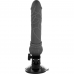 BASECOCK - VIBRADOR DE CONTROLE REMOTO REALISTA PRETO 19,5 CM