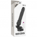 BASECOCK - VIBRADOR DE CONTROLE REMOTO REALISTA PRETO 19,5 CM