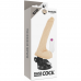 VIBRADOR ARTICULÁVEL BASECOCK CONTROLE REMOTO NATURAL 18,5CM