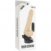 BASECOCK - VIBRADOR DE CONTROLE REMOTO NATURAL REALISTA 18,5 CM