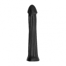 ALL BLACK - PLUG DILDO 31 CM