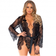 LEG AVENUE - CONJUNTO DE TEDDY E ROBE M