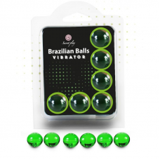 SECRETPLAY - CONJUNTO 6 BOLAS BRASILEIRAS VIBRADOR