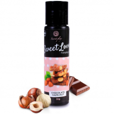 SECRETPLAY - GEL  DOCE AMOR CHOCOLATE COM AVELÃ 60 ML