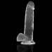 X RAY - DILDO TRANSPARENTE COM BOLAS 22 CM X 4.6 CM