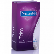 PASANTE - PRESERVATIVOS THIN TRIM MS DE 12 UNIDADES