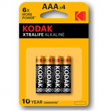 KODAK - BATERIA ALCALINA XTRALIFE AAA LR03 * 4