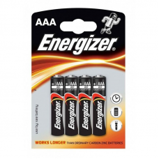 ENERGIZER - BATERIA ALCALINA AAA LR03 *4