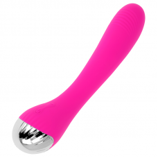 OHMAMA - VIBRADOR FLEXÍVEL ESTIMULAÇÃO PONTO G 19 CM