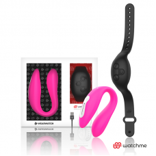 WEARWATCH - VIBRADOR WATCHME DUAL TECHNOLOGY FÚCSIA/AZABACHE