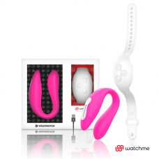 WEARWATCH - VIBRADOR WATCHME DUAL TECHNOLOGY FÚCSIA / NEVE