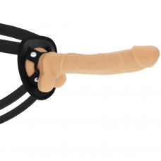 COCK MILLER - ARNÊS + DENSIDADE DE SILICONE COCKSIL ARTICULVEL 24 CM