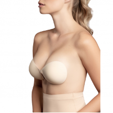 BYE-BRA - SUTI INVISÍVEL BEIGE COPO D