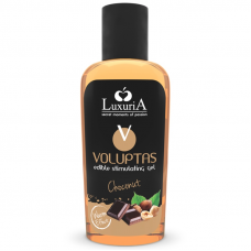 INTIMATELINE LUXURIA - VOLUPTAS GEL DE MASSAGEM COMESTÍVEL EFEITO AQUECEDOR - CHOCONUT 100 ML