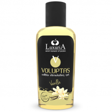 INTIMATELINE LUXURIA - VOLUPTAS GEL DE MASSAGEM COMESTÍVEL EFEITO AQUECEDOR - BAUNILHA 100 ML