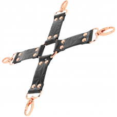 BEGME - BLACK EDITION HOG TIE DE COURO VEGANO