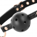 BEGME - BLACK EDITION BOLA GAG VEGAN COURO