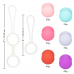 CALIFORNIA EXOTICS - SHE-OLOGY CONJUNTO BOLAS KEGEL INTERCAMBIVEIS