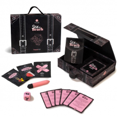 SECRETPLAY - KIT DE VIAGEM SEXO NA PRAIA (ES/EN/DE/FR/NL/PT)