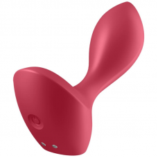 SATISFYER - PLUG VIBRATÓRIO BACKDOOR LOVER VERMELHO