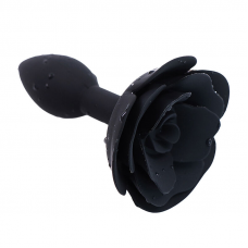 OHMAMA FETISH - PLUG ANAL DE SILICONE ROSA PRETO