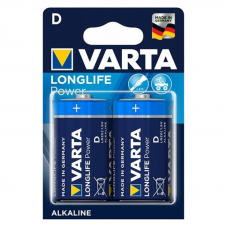 VARTA - LONGLIFE POTÊNCIA ALCALINA BATERIA D LR20 2 UNIDADE