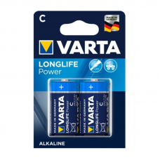 VARTA - LONGLIFE POTÊNCIA ALCALINA BATERIA C LR14 2 UNIDADE