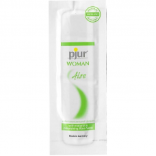 PJUR - WOMAN ALOE LUBRIFICANTE  BASE DE GUA 2 ML